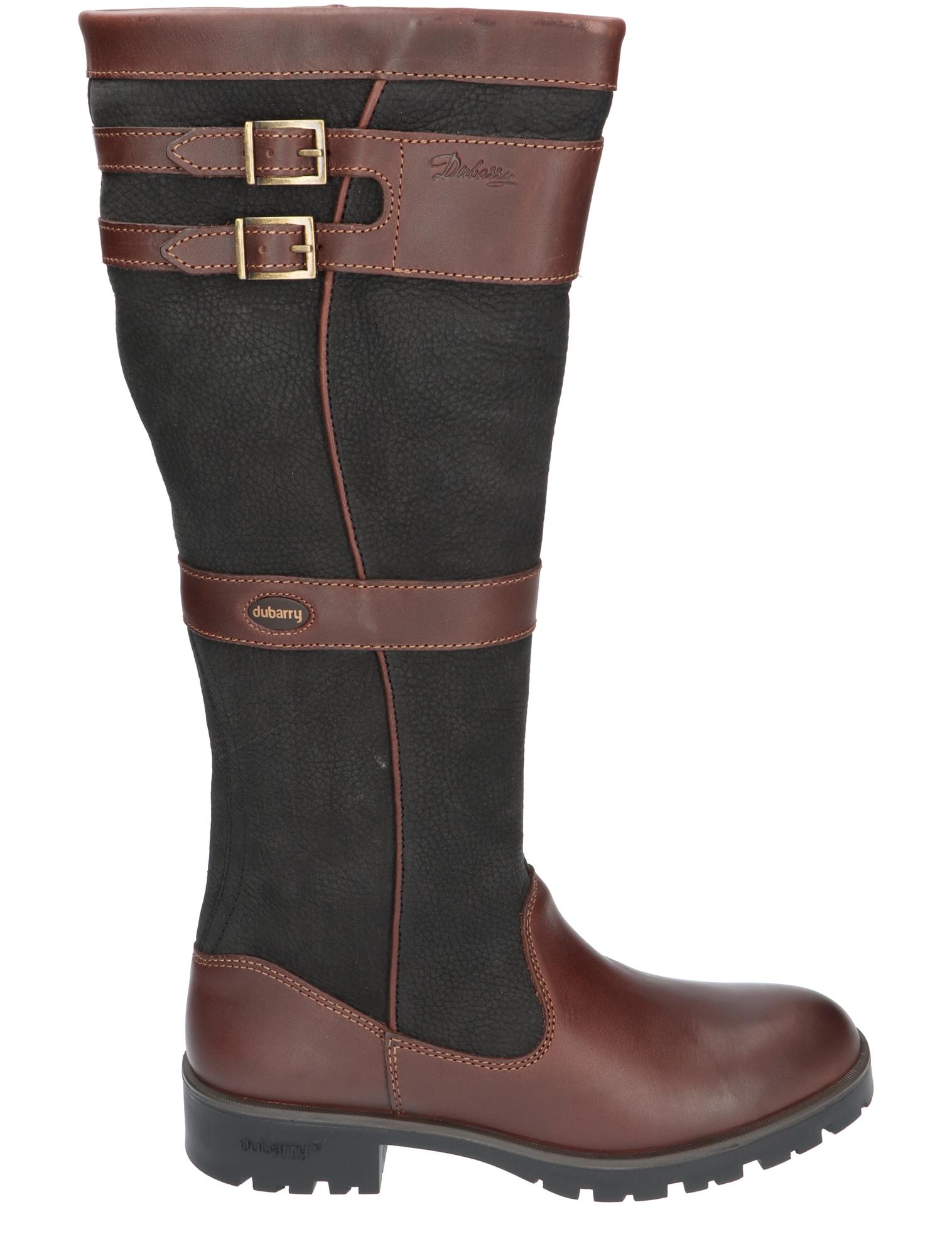Dubarry Longford Women Black Brown Boots