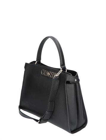 Guess Uptown Chic Large Turnlock Black 