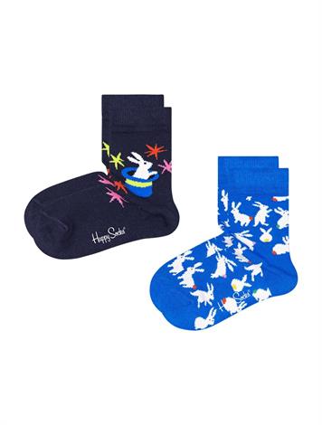 Happy Socks 2-Pack Magic Blauw