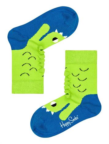 Happy Socks Space Animal Groen-Blauw