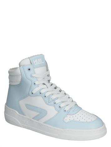 Hub Footwear Court-Z High Women Blue White 