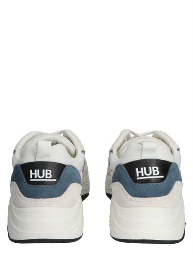 Hub Footwear Glide Z Men Off White Red