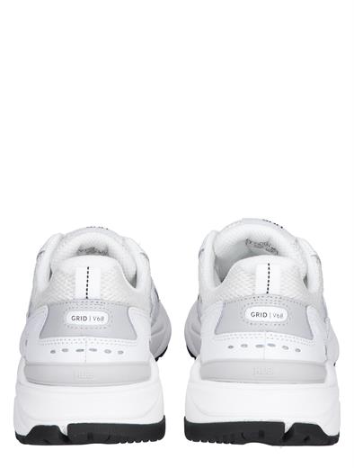 Hub Footwear Grid White White