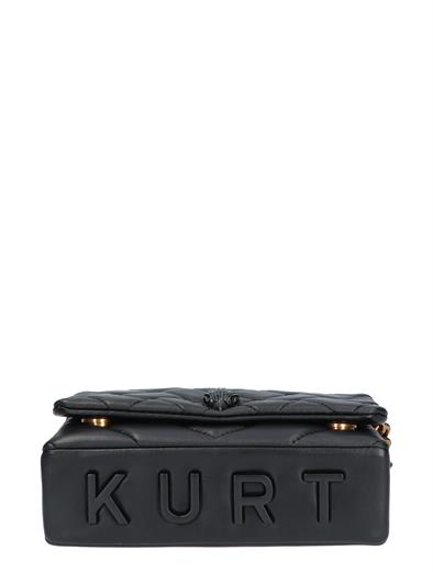 Kurt Geiger Kensington Mini Flap Bag Black 