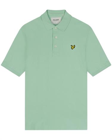 Lyle and Scott Plain Polo Turquoise Shadow