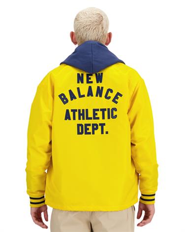 New Balance Coach Jacket Yellow