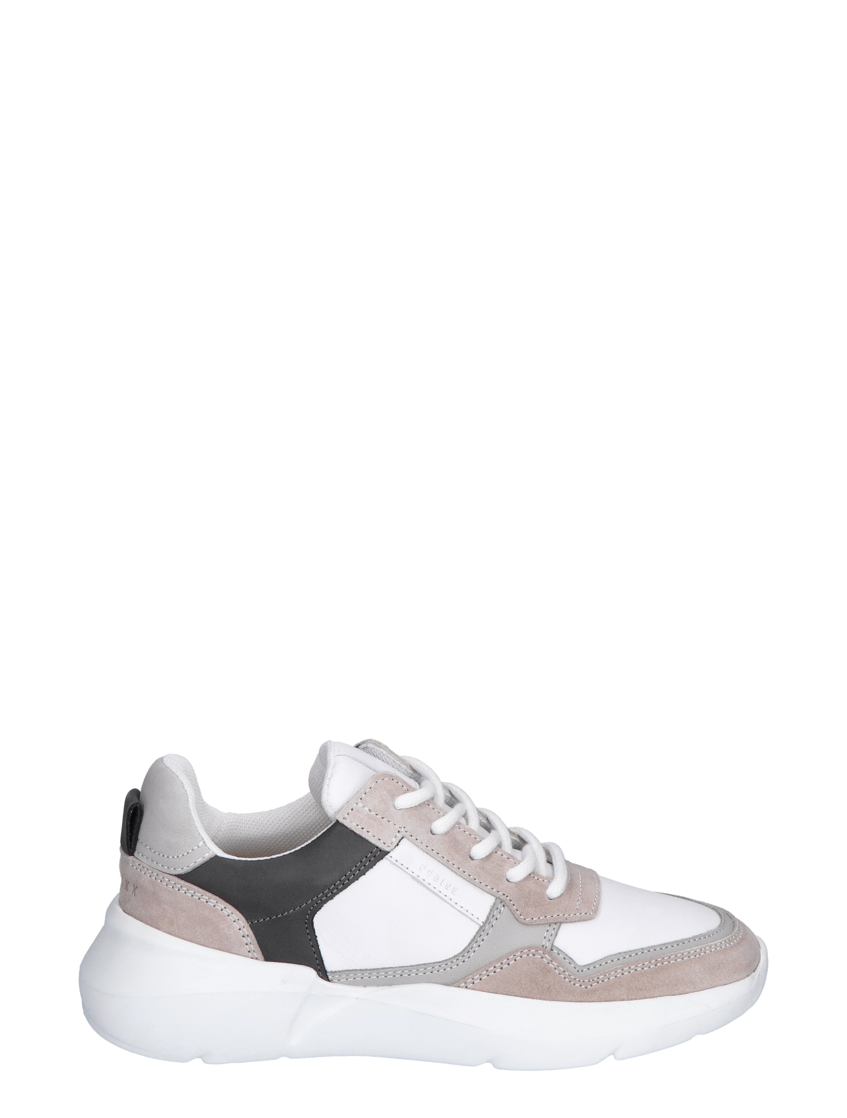 Nubikk Roque Road Junior White Grey Lage sneakers