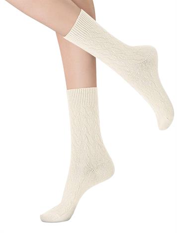 Oroblu Gwen Sock 1300 White Wool