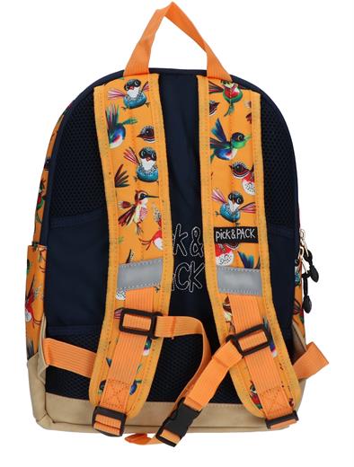 Pick en Pack Birds Backpack Citrus 