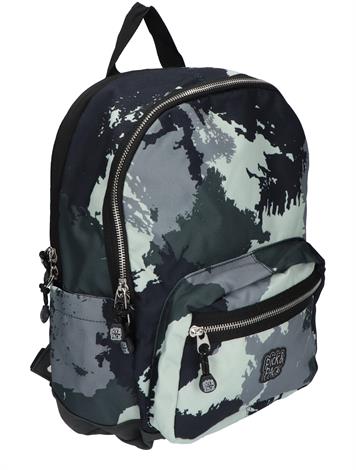 Pick en Pack Faded Camo Backpack M Grey 