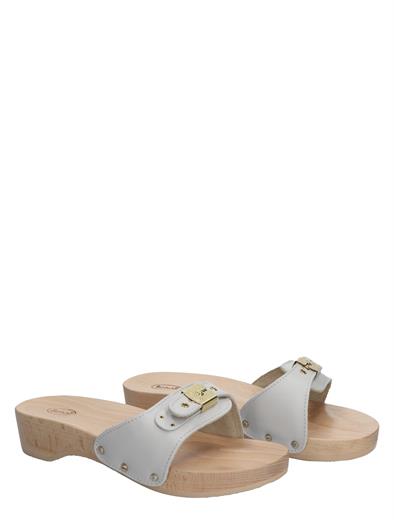Scholl Iconic Pescura Heel White Leather