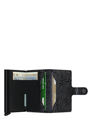Secrid Mini Wallet Ornament MOR-Black 