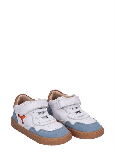 Shoesme BN24S012 B Blauw-Oranje-Wit