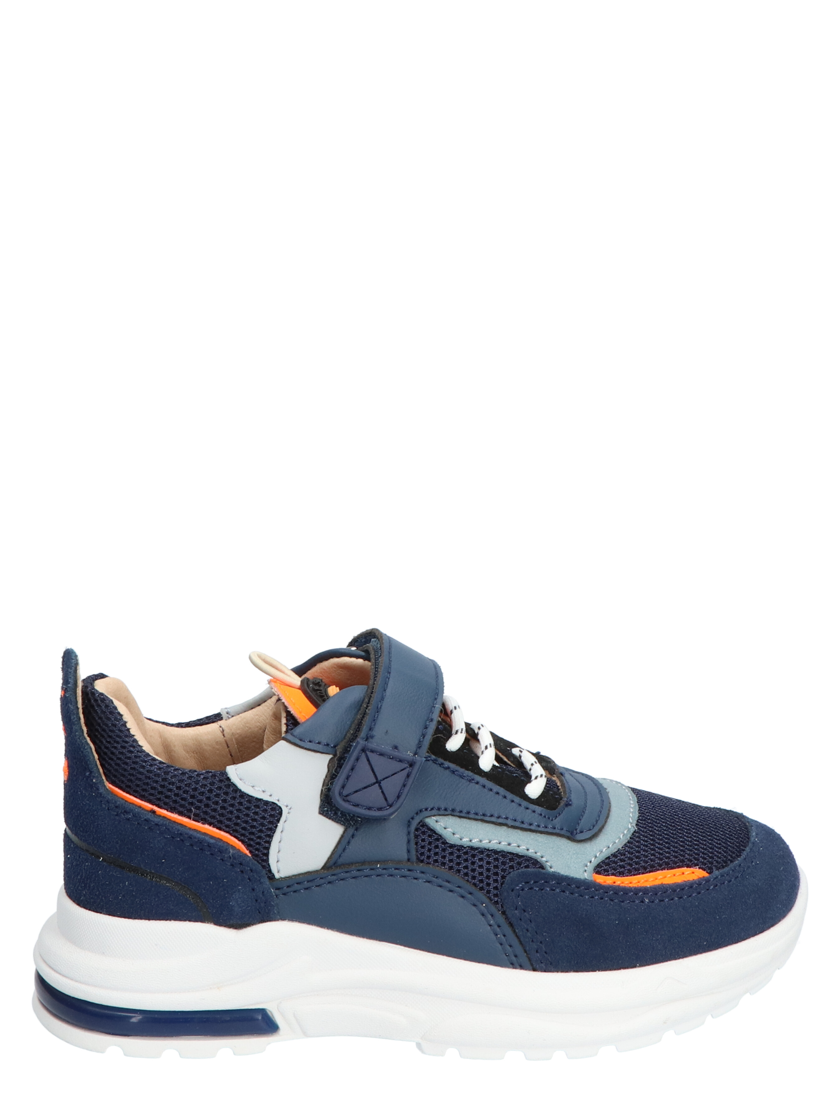 Shoesme NR22S100-L Blue Marine Orange Lage sneakers
