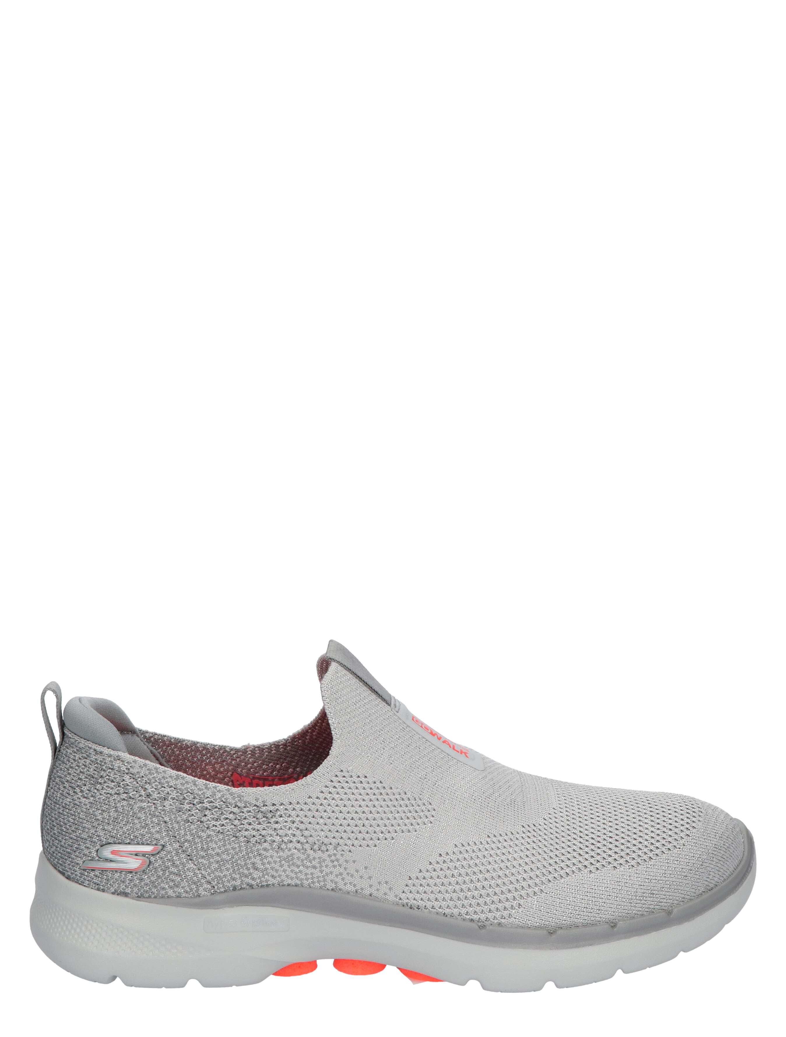 Skechers 124502 Go Walk 6 Glimmering Gray Coral Instapschoenen