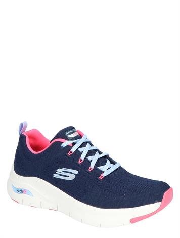 Skechers 149414 Arch Fit Comfy Wave Navy Hot Pink