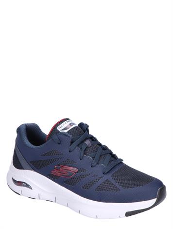 Skechers Arch Fit Charge Back Navy Red