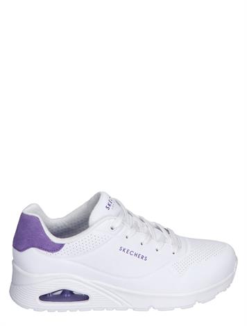 Skechers Uno White Purple
