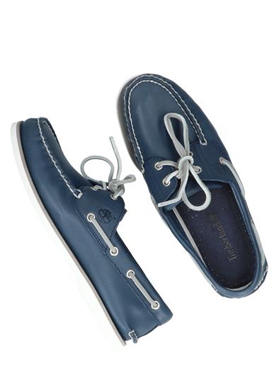 Timberland Classic 2-Eye Boat Shoe Men Mid Blue