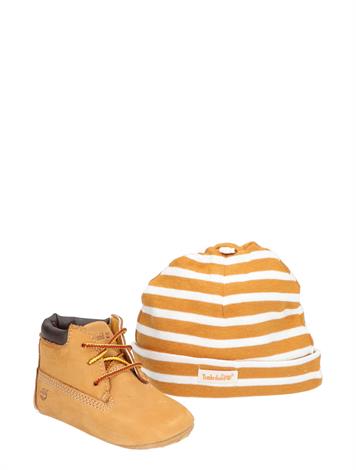 Timberland Crib Bootie with Hat TB09589R 231 Wheat 