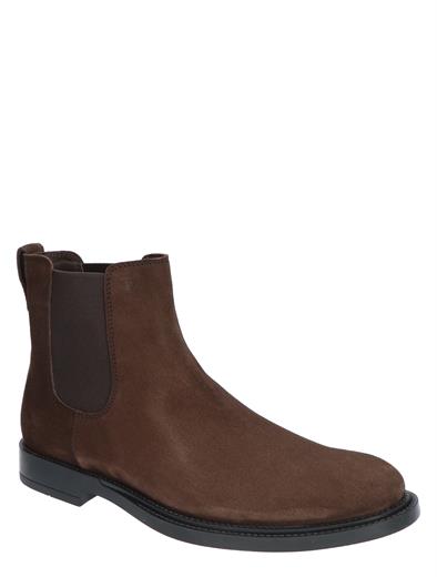 Tod's Chelsea Boots in Suede Brown