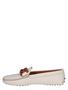 Tod's Gommino Leather Loafer Mousse White