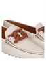 Tod's Gommino Leather Loafer Mousse White