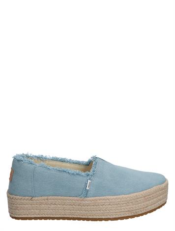 Toms Valencia Canvas Washed Blue