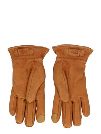 UGG 3 Point Leather Glove Chestnut