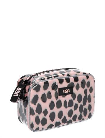 UGG Janey II Clear Camera Bag Pink Scalop Cheetah 