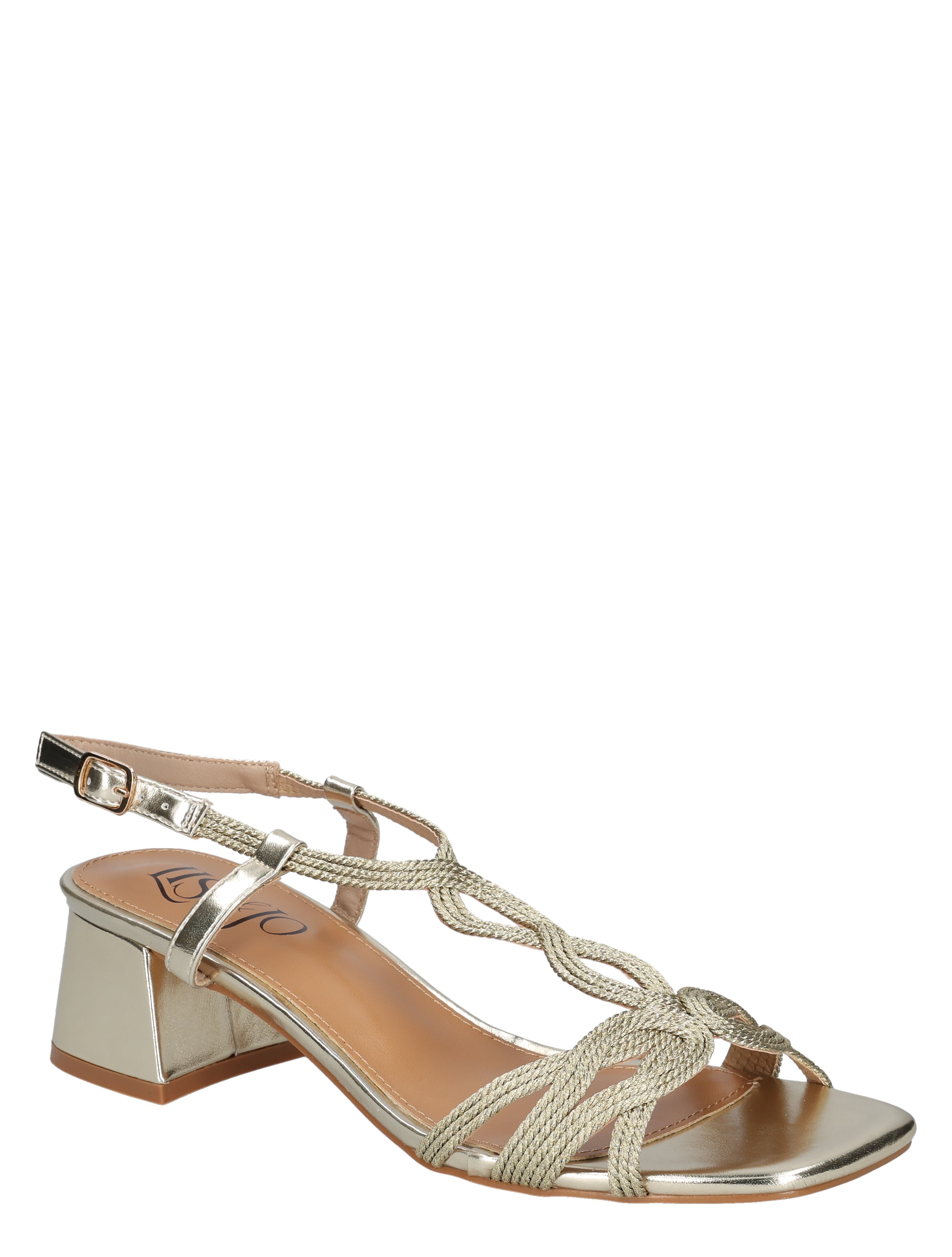 Lisa & Jo - Zelena Light Gold - Dames - Sandalettes - 50194_53_3