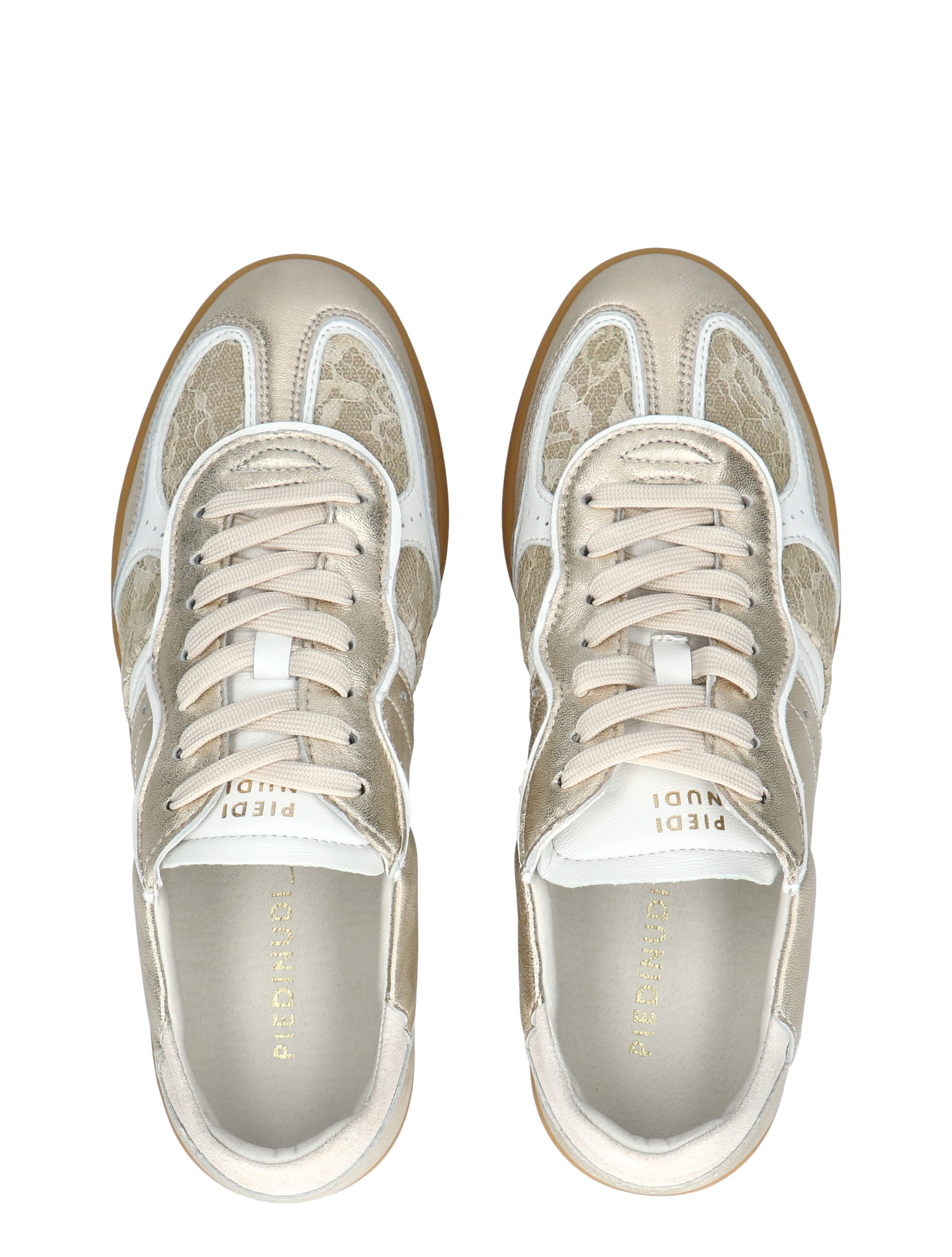 Piedi Nudi - Imola 06.01 Powder Gold - Dames - Veterschoenen - Casual Veterschoenen - 50522_53_9