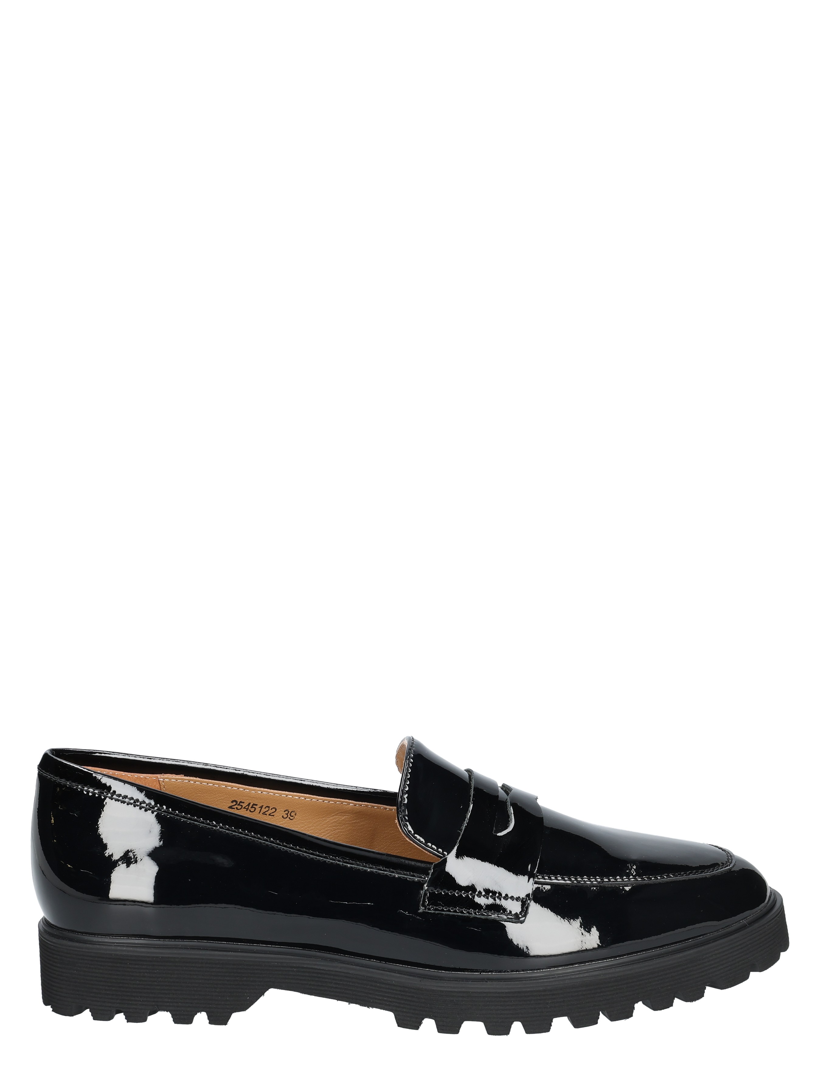 Di Lauro - Cecilia Black Patent Leather - Dames - Loafers - 49493_10_1
