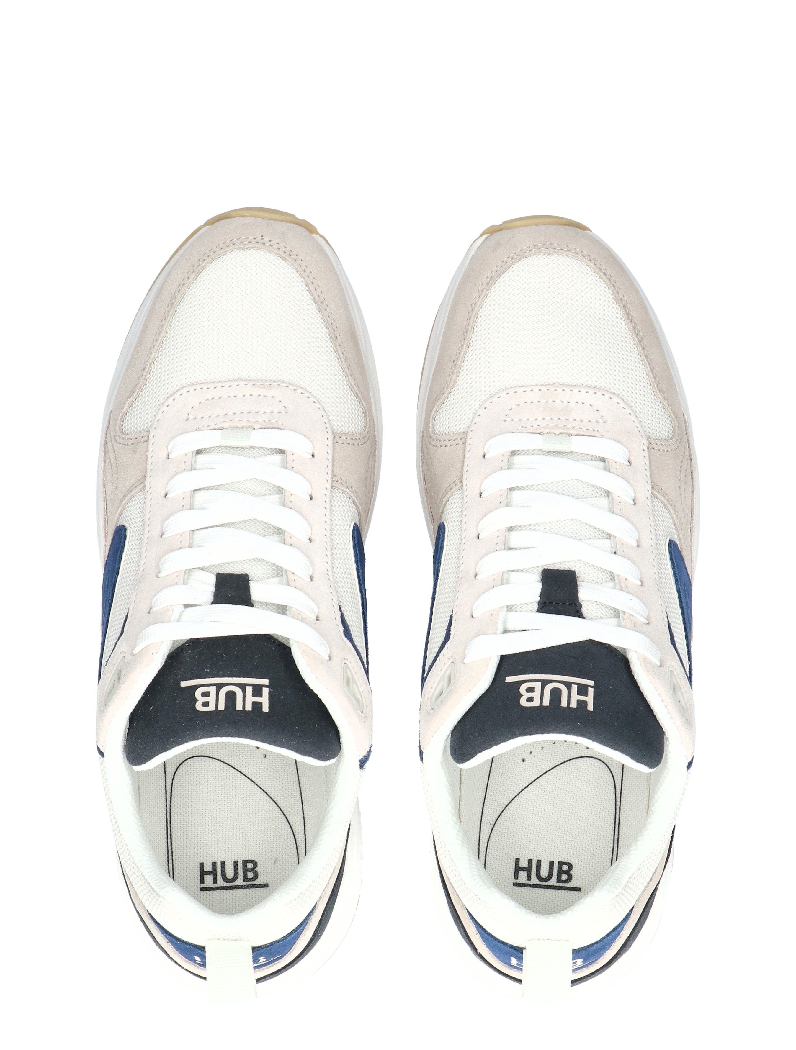 Hub Footwear - Glide M6104S43-S23 C83 Offwhite Clas - Heren - Lage Sneakers - Sneakers - 49985_73_7