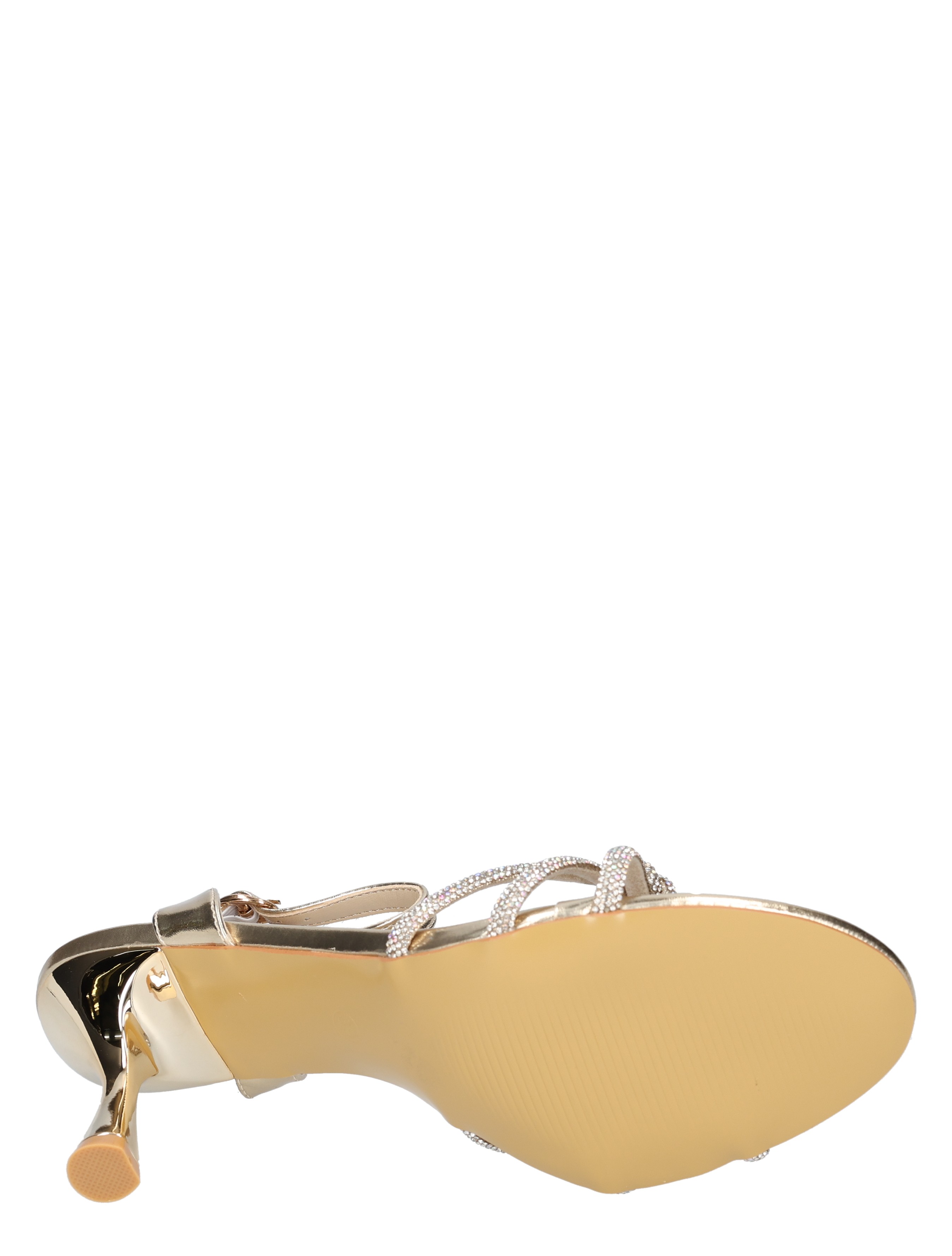 sandal, hoge hak, glitter, crystal strap, sleehak
