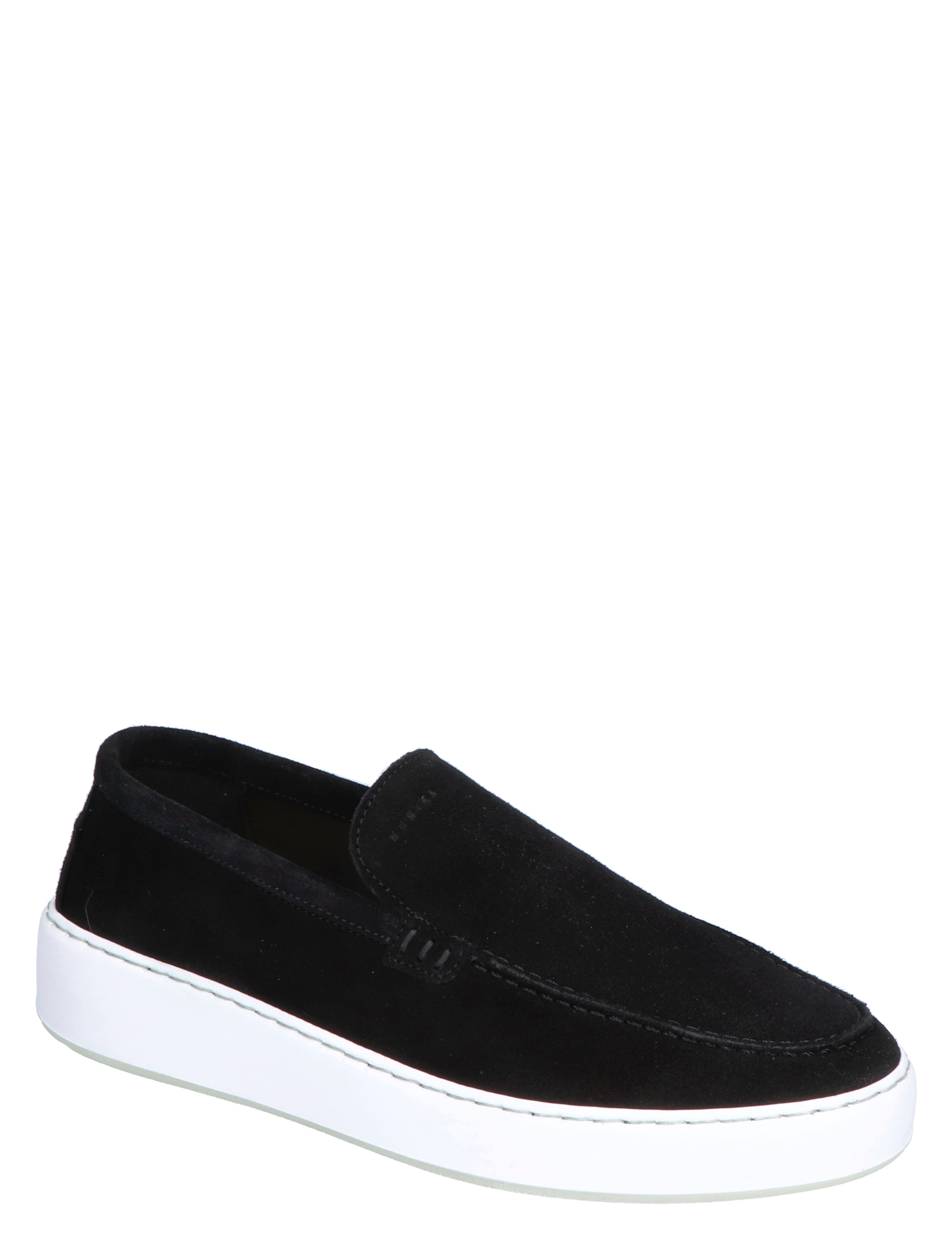 Jiro Mio Men Black Suede