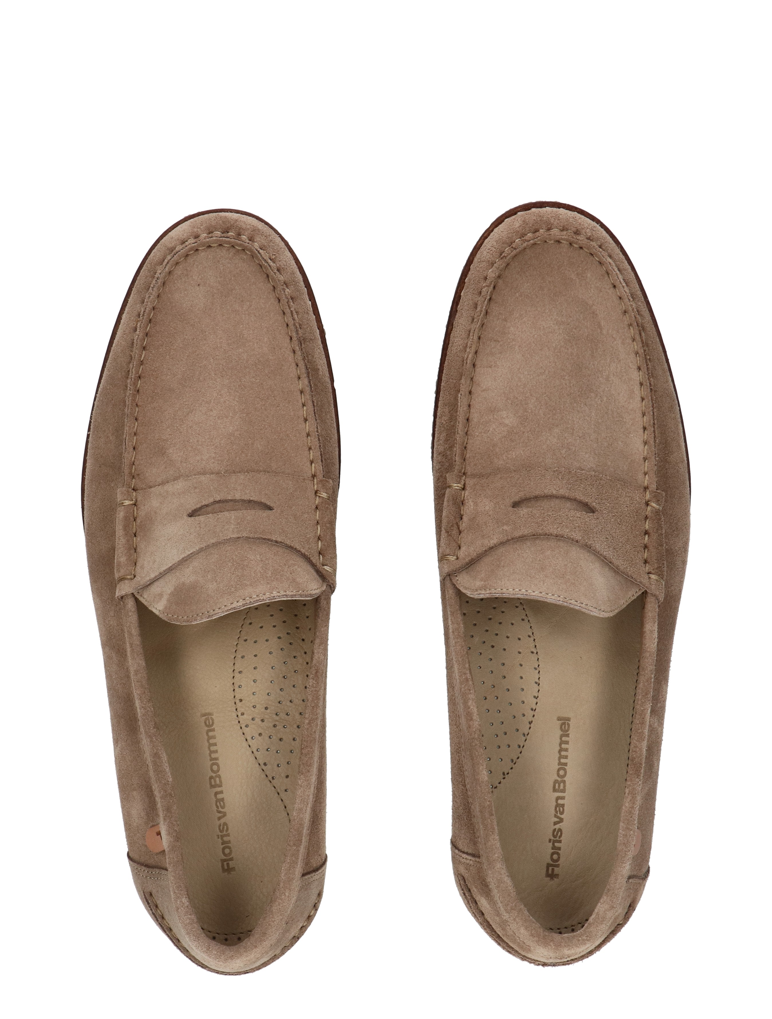 Floris van Bommel - De Krepper 40034 22-02 Light Brown G+ Wijdte - Heren - Loafers - 50670_77_7