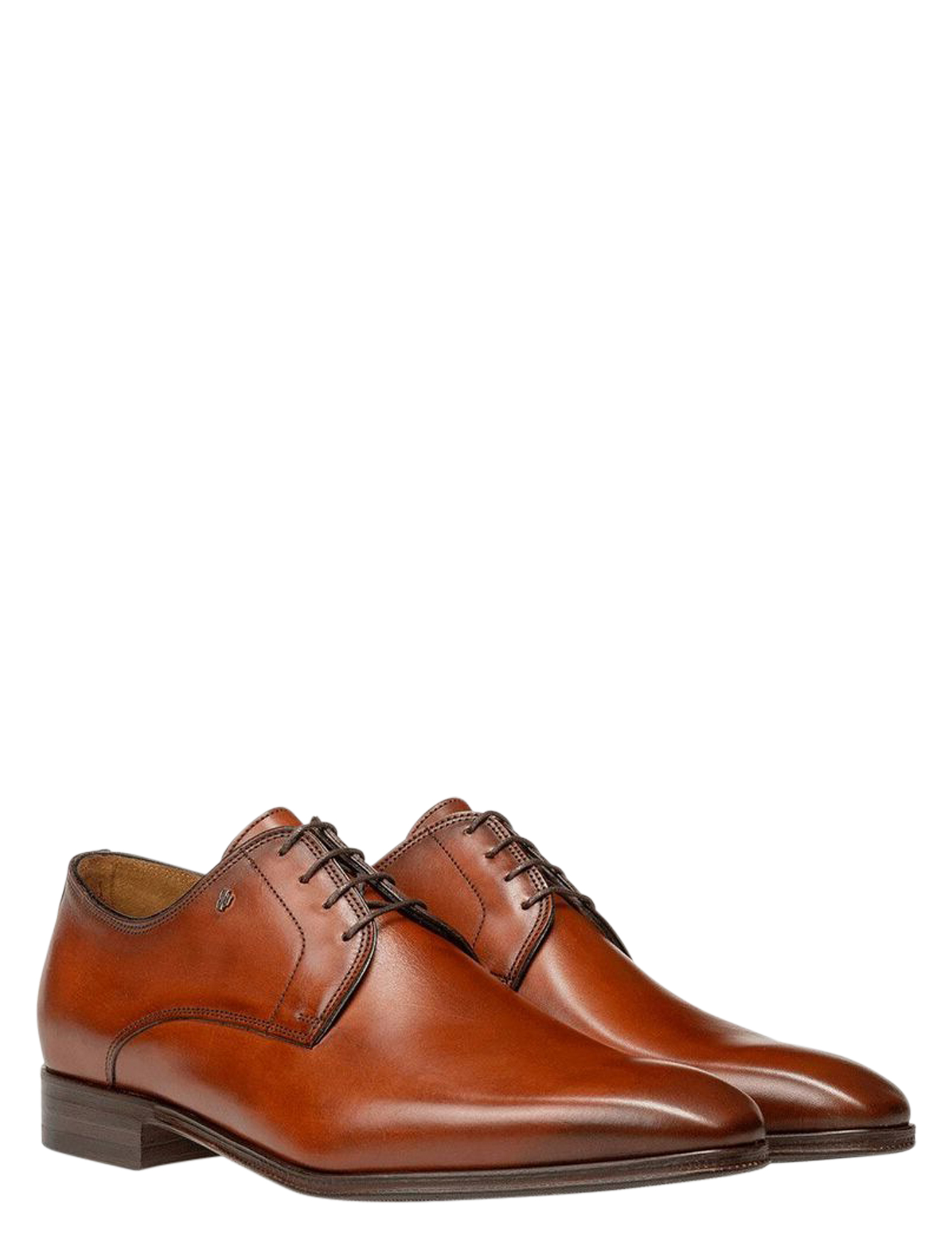 Van Bommel - Raffa 30118 24-01 Dark Cognac H-Wijdte - Heren - Veterschoenen - Nette Veterschoenen - 43500_22_3