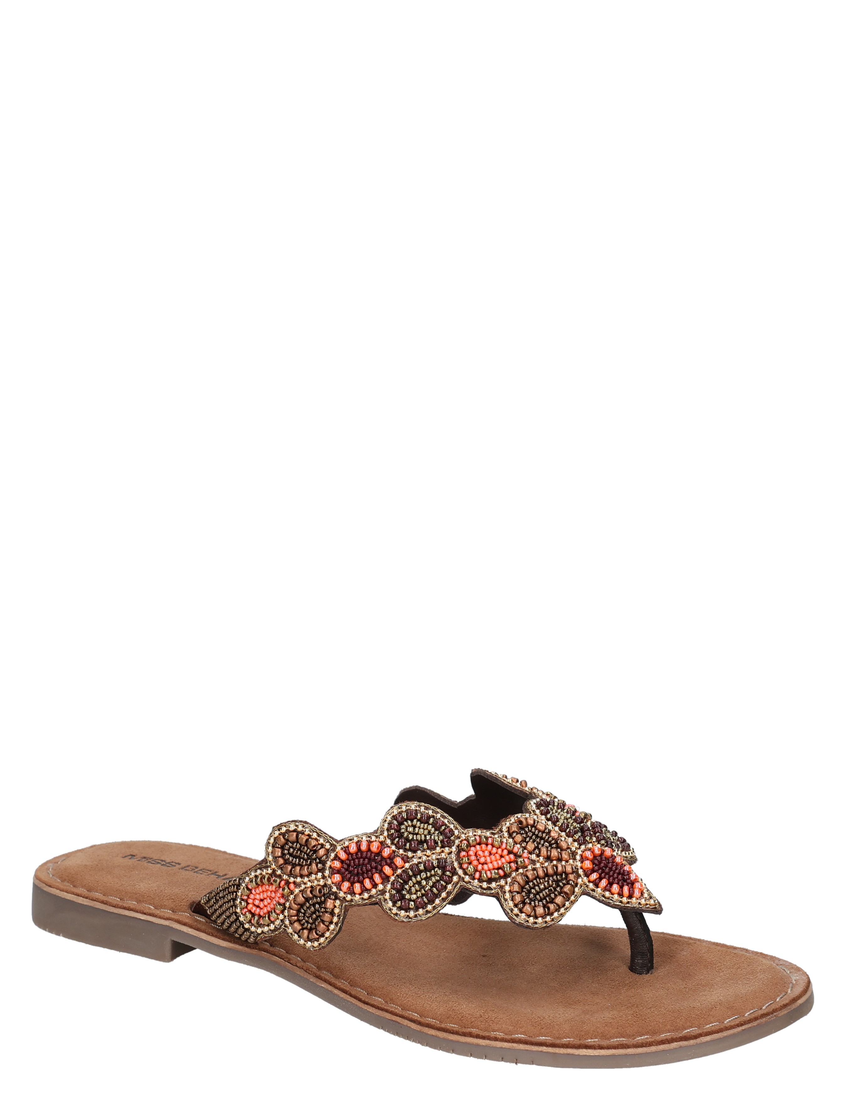 Miss Behave - Zelda Brown Multi - Dames - Slippers - 50308_22_4