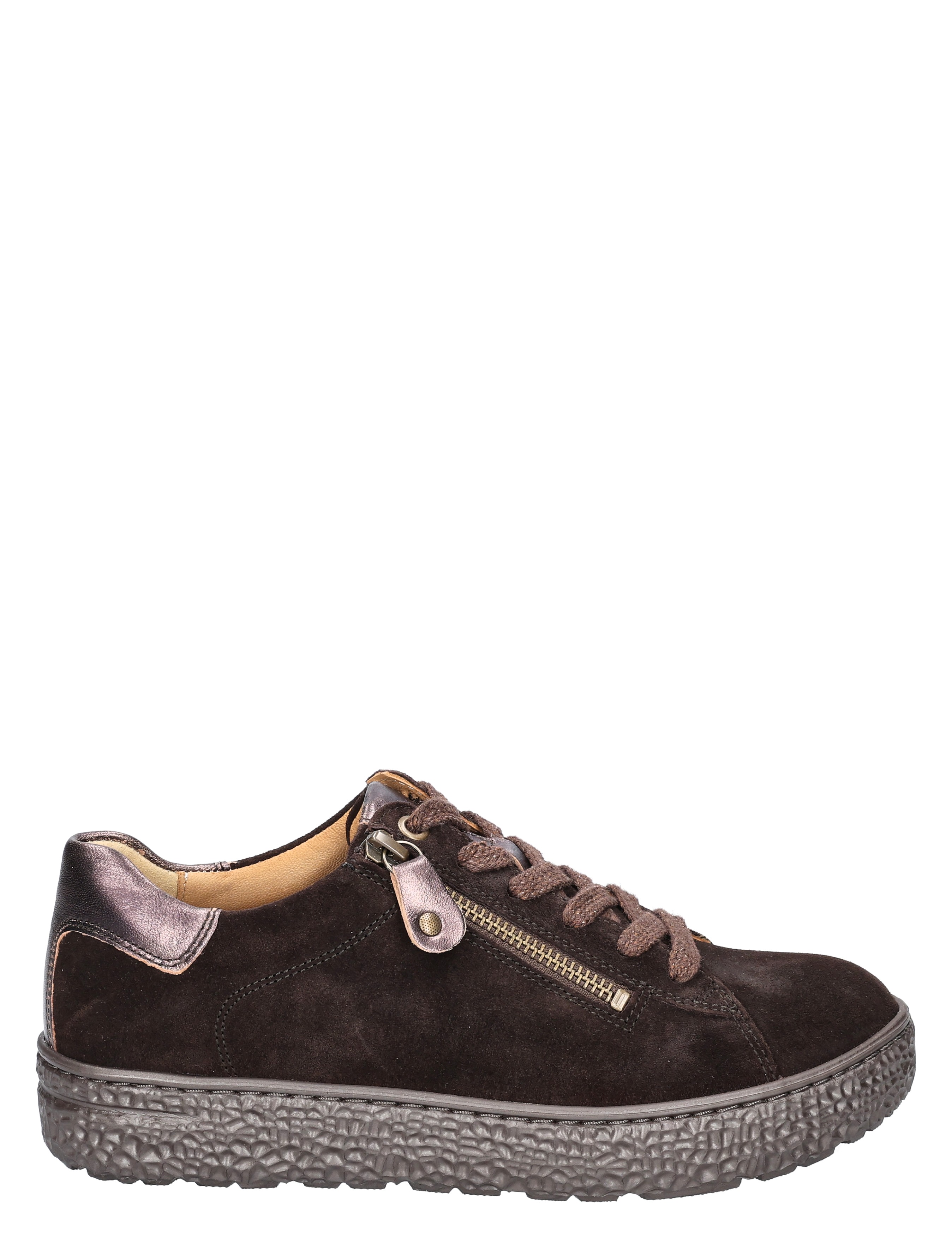 Hartjes - Phil Shoe Dark Brown H-Wijdte - Dames - Veterschoenen - Casual Veterschoenen - 52172_02_1