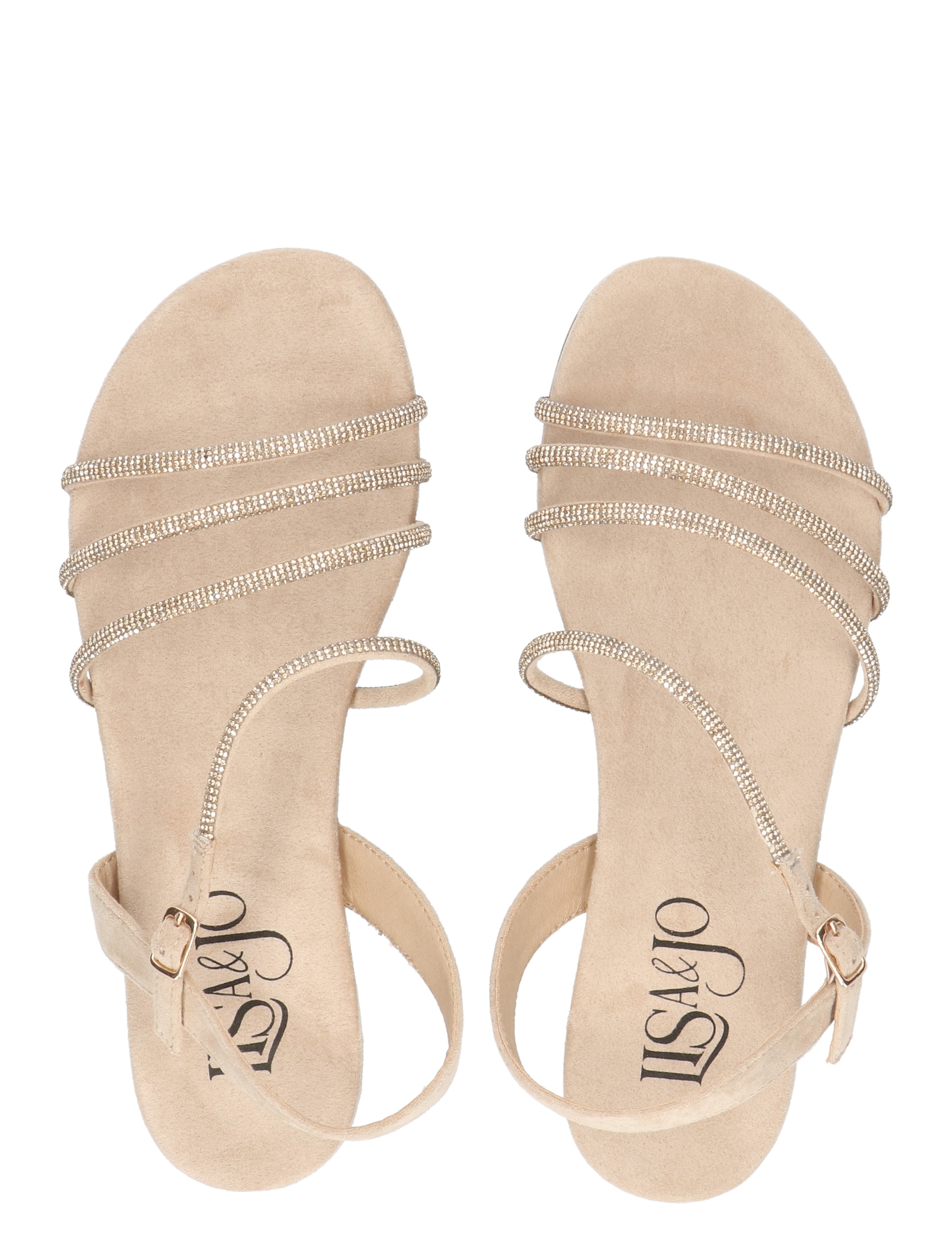 Lisa & Jo - Zaila Beige - Dames - Sandalen - 50197_77_7