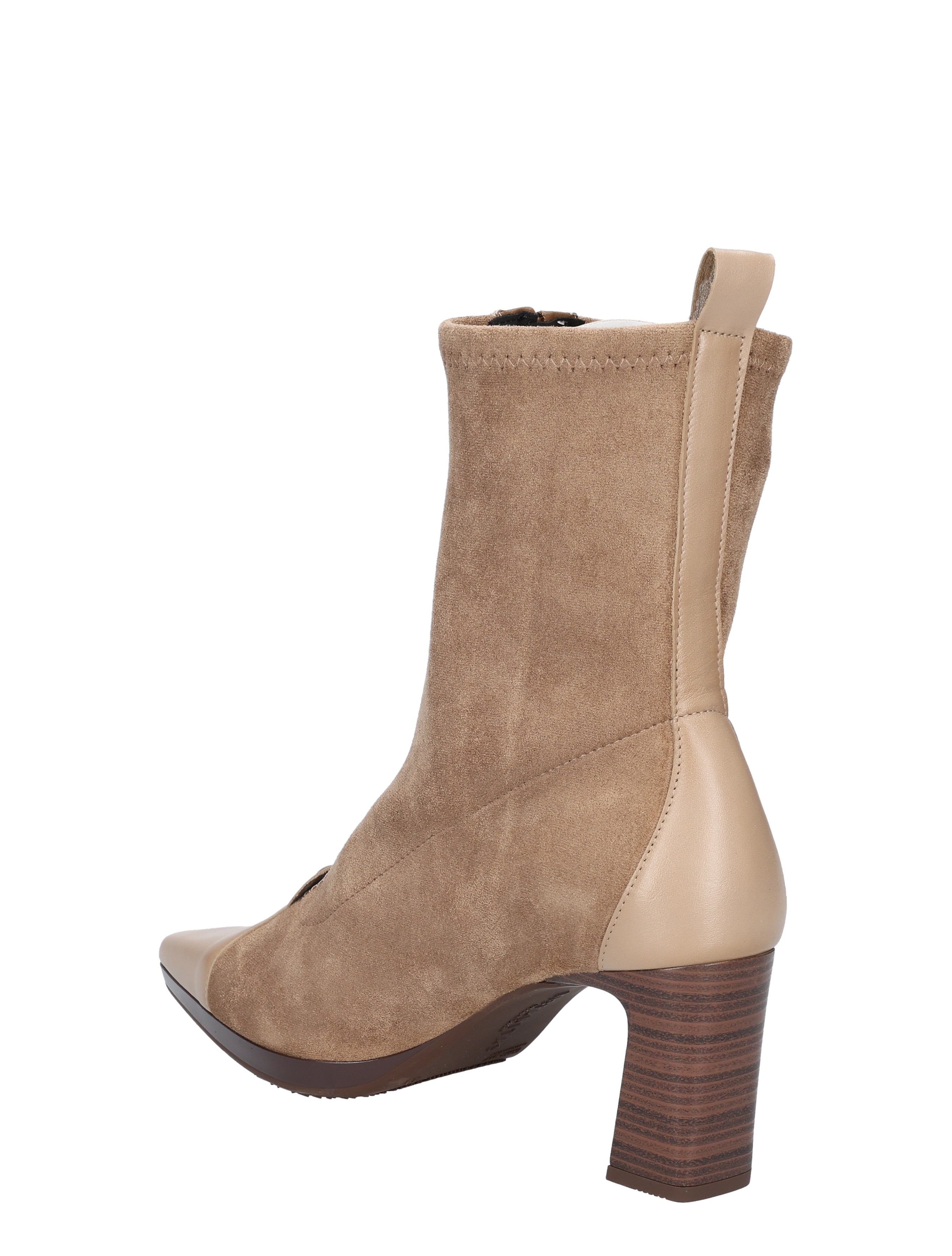 laars, western, suede, bruin, hakhoogte