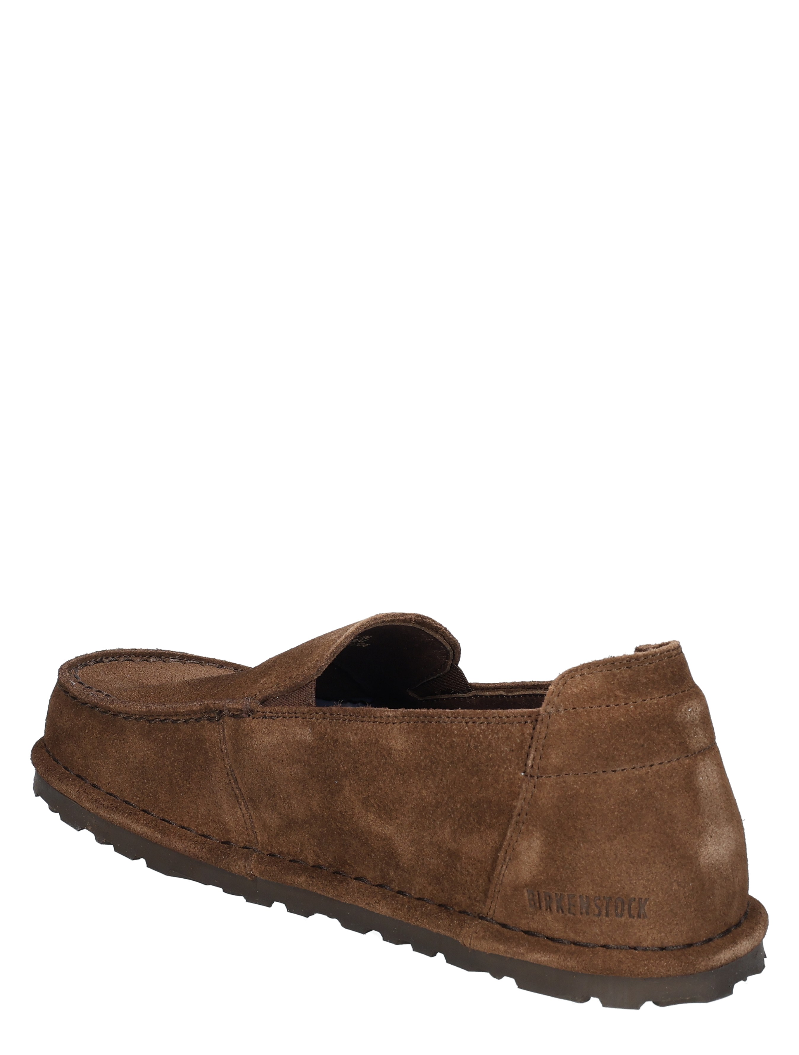 loafer, moccasin, brown, suede, slip-on