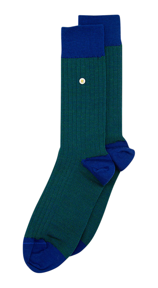 Merino Rib Stripes Army