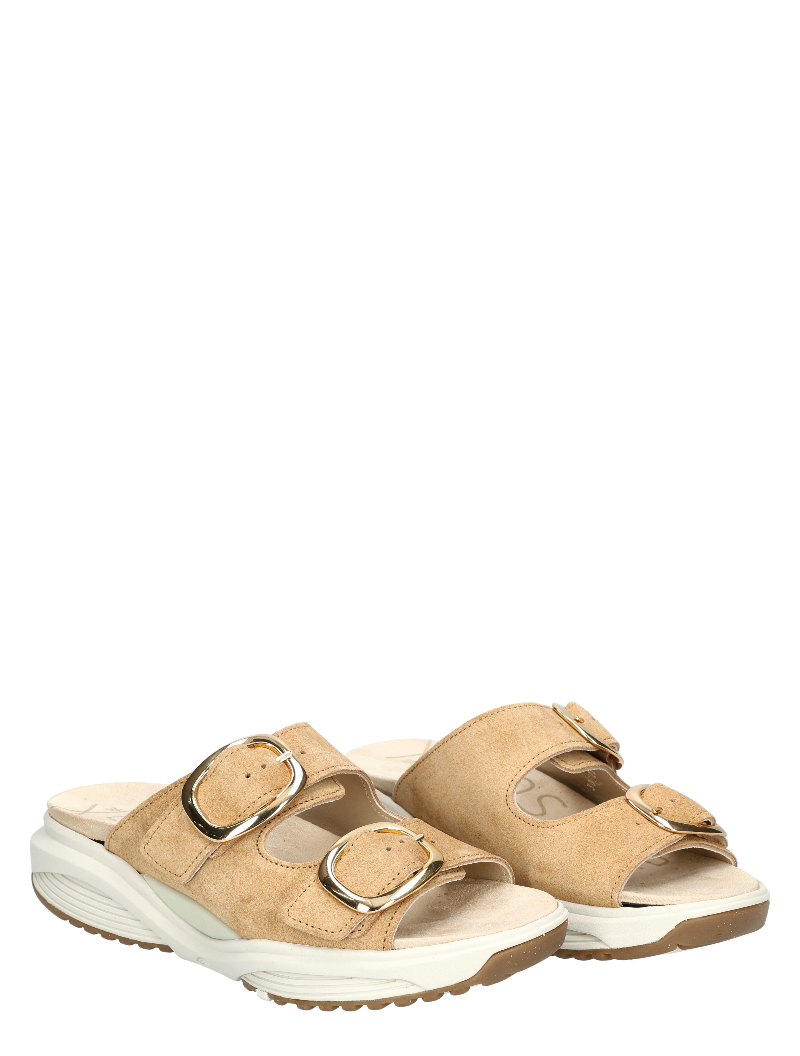 Xsensible - 30322.5 Mykonos 311 Camel H-Wijdte - Dames - Slippers - 50414_22_5