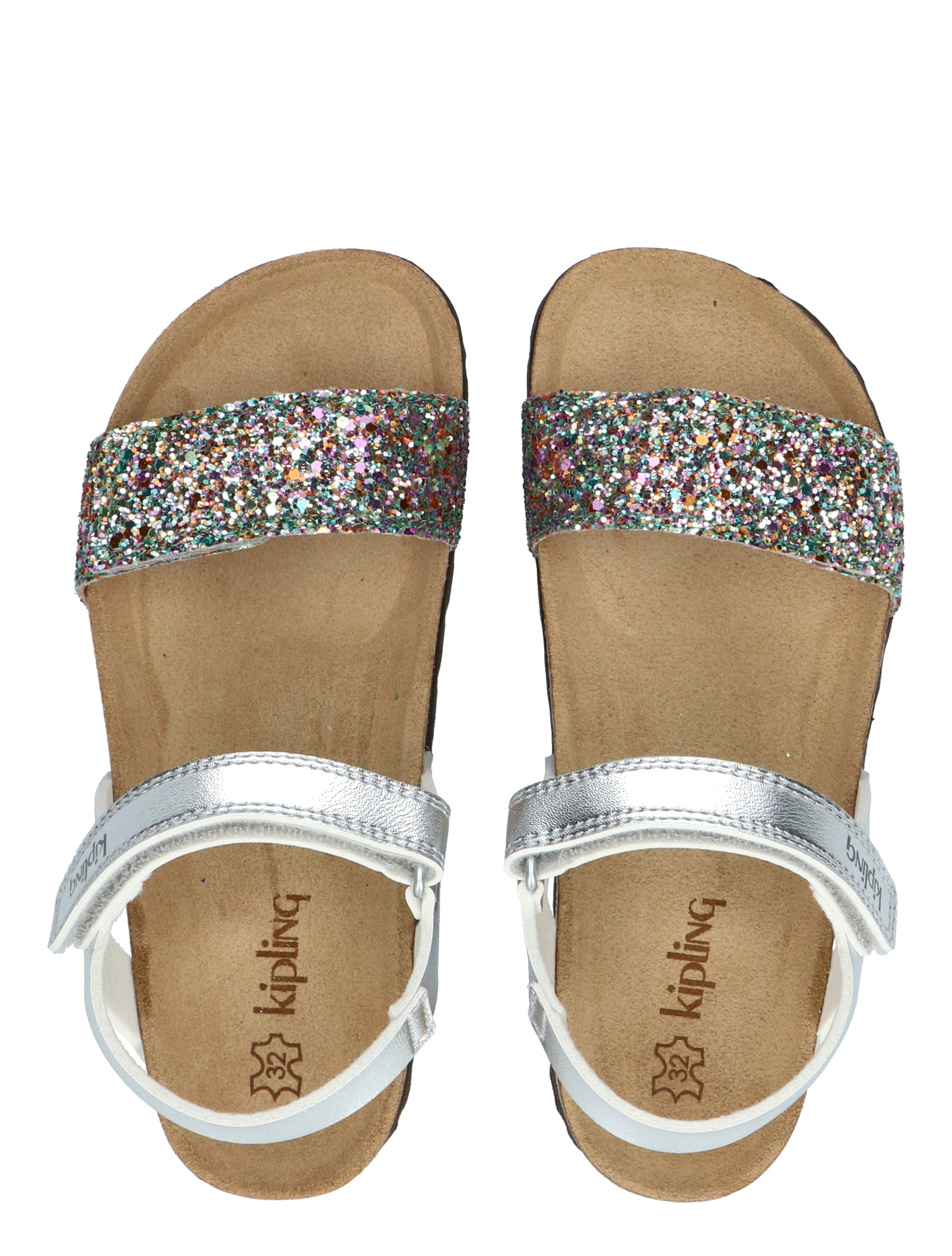 Kipling - Marjorie Silver Mix - Meisjes - Sandalen - 44301_54_7