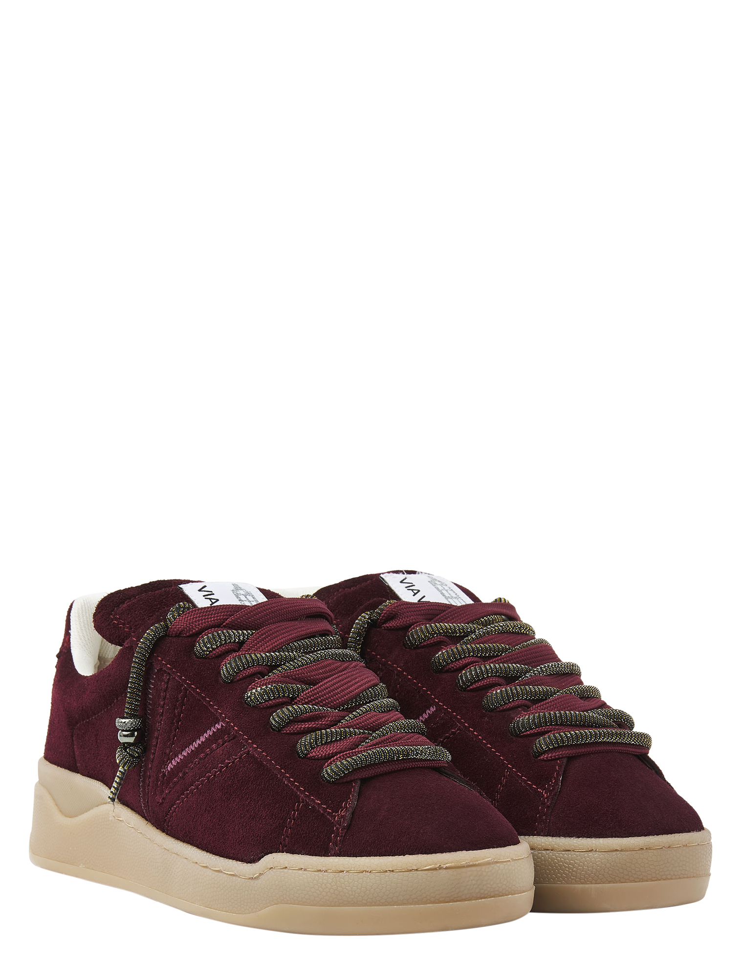 VIA VAI - Sam Kyli 62188 03-1302 Burgundy - Dames - Sneakers - Lage Sneakers - 50044_44_2