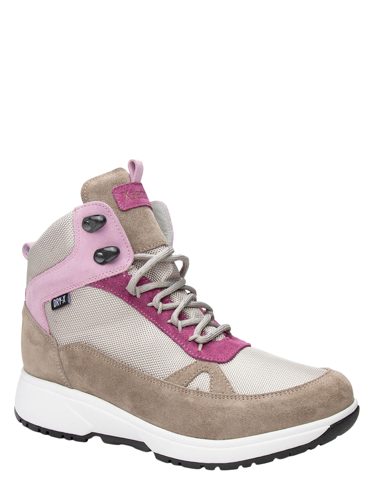 hikeboot, boot, wandelboot, lila, suede