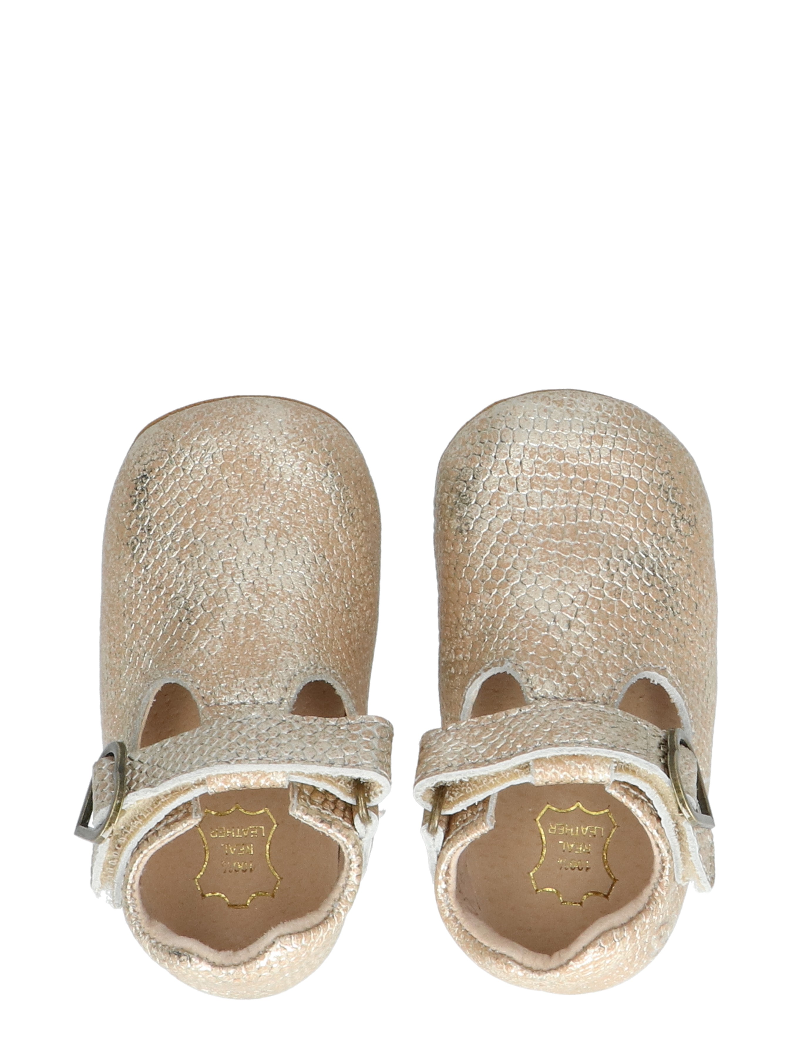 Shoesme - BP24W003E Gold Snake - Meisjes - Babyshoenen - Ballerinas - 47439_53_7