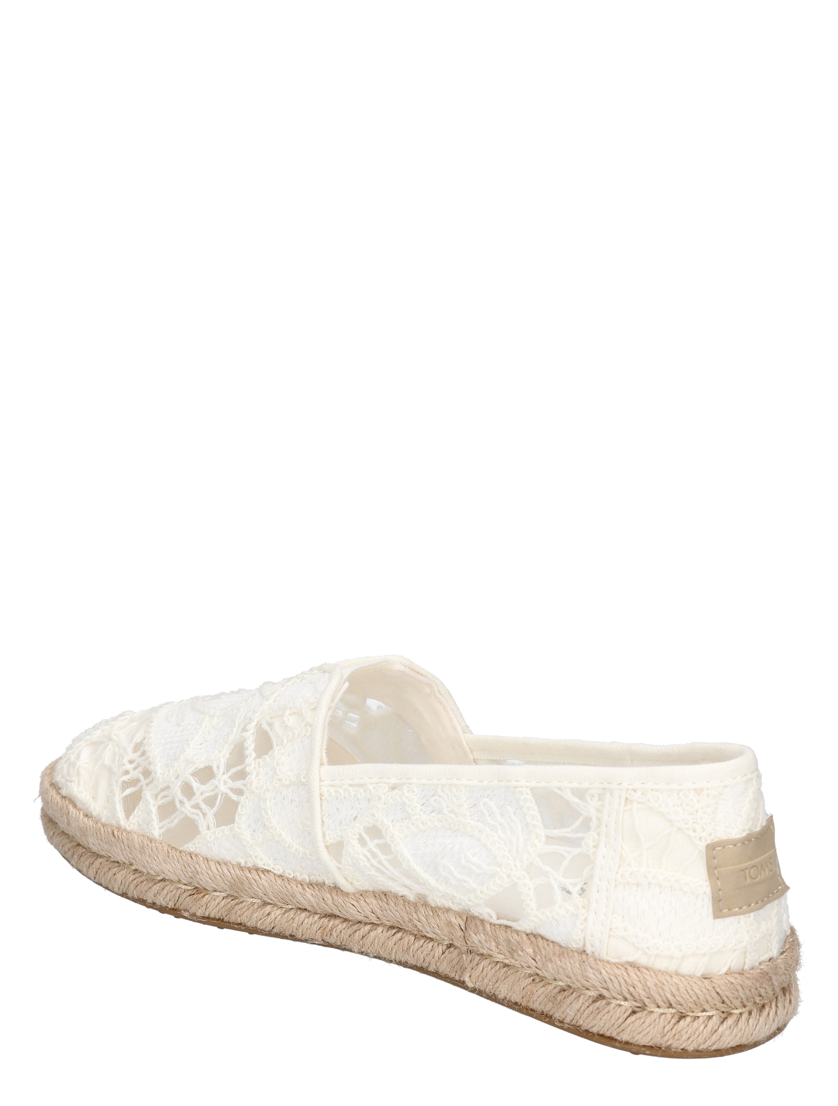 espadrille, lace, white, slip-on, woven sole